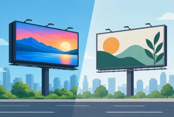 Digital Versus Static Billboards Compared